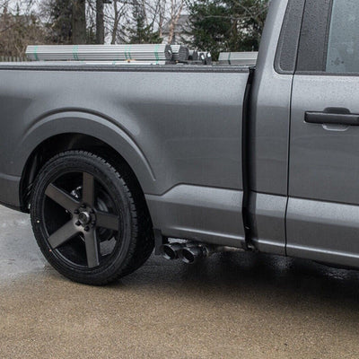 Corsa F-150 Exhaust 21141-BLK Side Exit 5.0L Black TIP