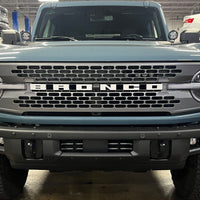 Ford Bronco Rigid LED Radiance Light Kit Modular Bumper Amber Glow